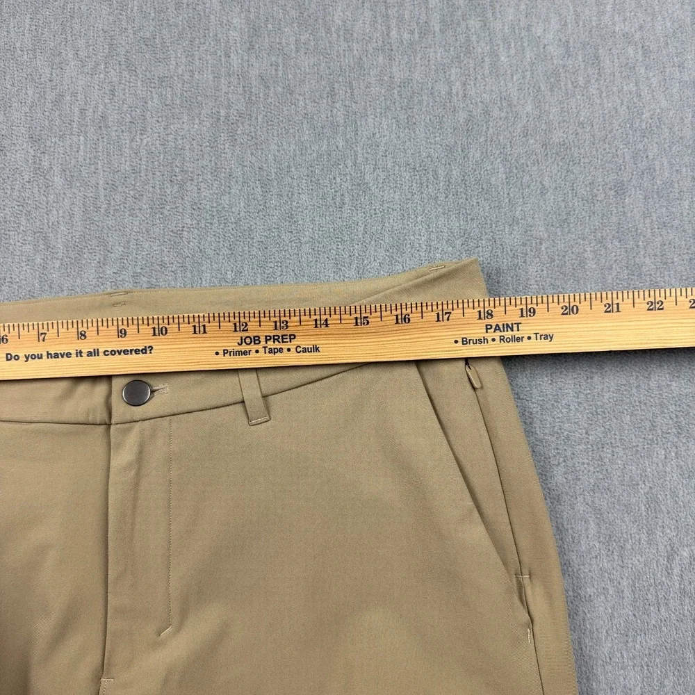 Lululemon Pants Mens 36 Tan Commission‎ Slim Fit Warpstreme 31